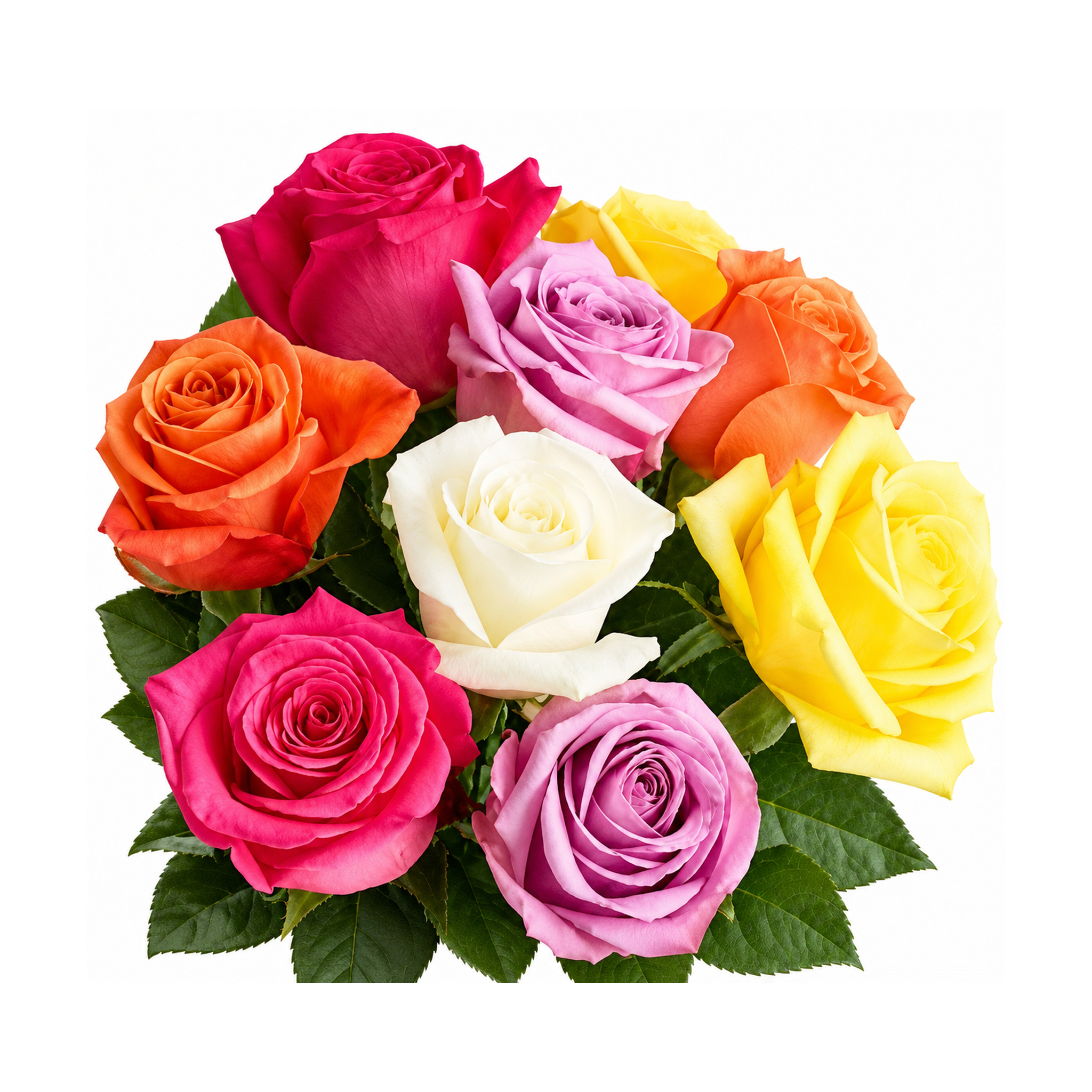 Solid Color Roses 60 cm